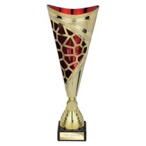 Vivid Trophy | Gold & Red | 340mm