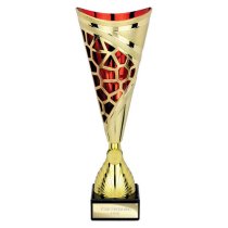 Vivid Trophy | Gold & Red | 365mm