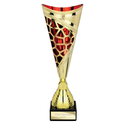 Vivid Trophy | Gold & Red | 365mm