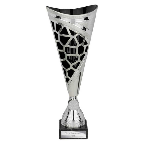 Vivid Trophy | Silver & Black | 340mm