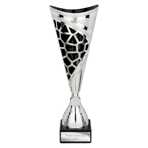 Vivid Trophy | Silver & Black | 365mm