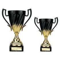 Intrepid Trophy Cup | Black & Gold | 230mm