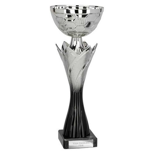 Blade Trophy Cup | Silver & Black | 260mm