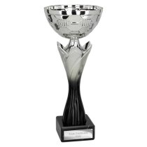Blade Trophy Cup | Silver & Black | 325mm