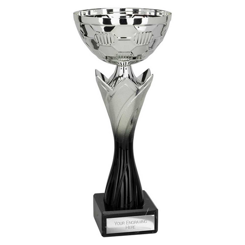 Blade Trophy Cup | Silver & Black | 325mm
