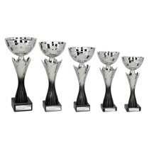 Blade Trophy Cup | Silver & Black | 325mm