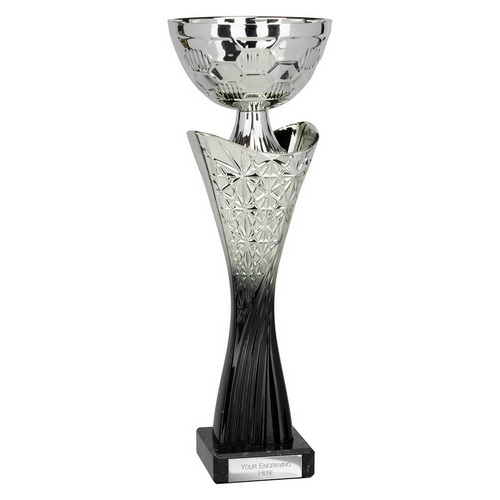 Spark Trophy Cup | Silver & Black | 285mm