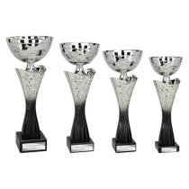Spark Trophy Cup | Silver & Black | 285mm