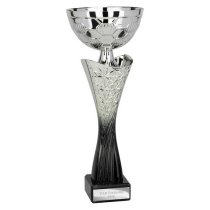 Spark Trophy Cup | Silver & Black | 305mm