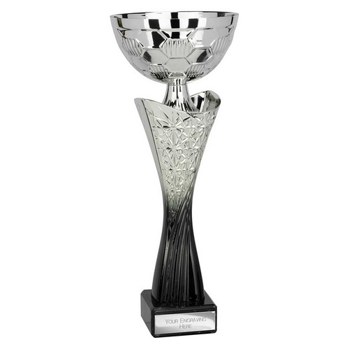 Spark Trophy Cup | Silver & Black | 305mm