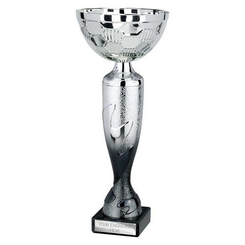 Eruption Series Trophy Cup | Silver & Black | 235mm