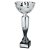 Eruption Series Trophy Cup | Silver & Black | 255mm - TR25654B