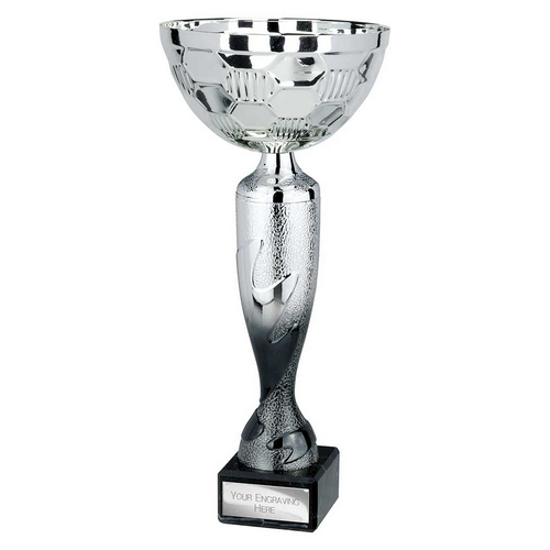 Eruption Series Trophy Cup | Silver & Black | 255mm