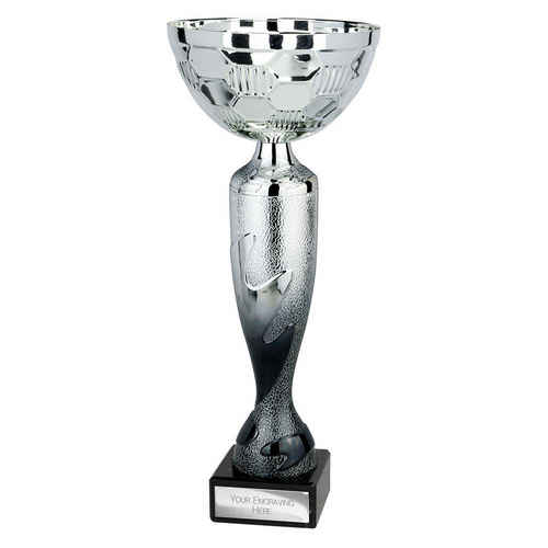 Eruption Series Trophy Cup | Silver & Black | 305mm