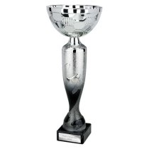 Eruption Series Trophy Cup | Silver & Black | 355mm