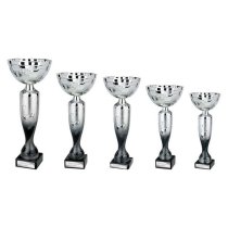 Eruption Series Trophy Cup | Silver & Black | 355mm