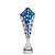 Galaxy Laser Trophy Cup | Silver & Blue | 390mm - TR25538A
