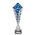 Galaxy Laser Trophy Cup | Silver & Blue | 410mm - TR25538B