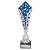 Galaxy Laser Trophy Cup | Silver & Blue | 440mm - TR25538C