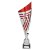 Arrow Laser Trophy Cup | Silver & Red | 400mm - TR25529A