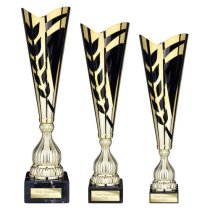 Inspire Laser Trophy Cup | Gold & Black | 395mm
