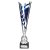 Inspire Laser Trophy Cup | Silver & Blue | 420mm - TR25533B