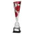 Quest Laser Trophy Cup | Silver & Red | 410mm - TR25604B