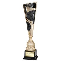 Quest Laser Trophy Cup | Gold & Black | 410mm