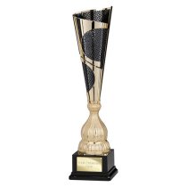 Quest Laser Trophy Cup | Gold & Black | 470mm