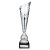 Monza Lazer Metal Trophy Cup | Silver | 390mm - TR25635B