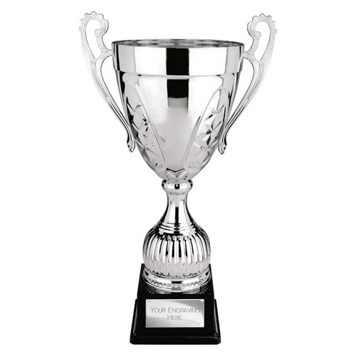 Trojan Trophy Cup | Silver | 465mm