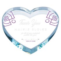 Valentine Glass Paperweight | 100mm
