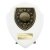Cobra Shield Golf Trophy | White | 125mm - PT24210B