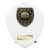 Cobra Shield Golf Trophy | White | 150mm - PT24210C