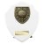 Cobra Shield Golf Trophy | Nearest the Pin | White| 150mm - PT24211C