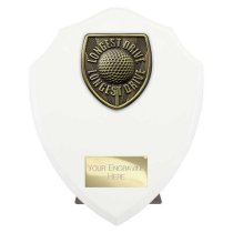 Cobra Shield Golf Trophy | Longest Drive | White| 175mm