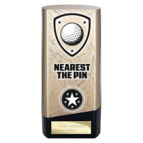 Prime Heavyweight Golf Trophy | Nearest the Pin | Gold | 160mm