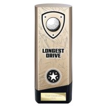 Prime Heavyweight Golf Trophy | Longest Drive | Gold | 190mm