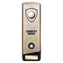 Prime Heavyweight Golf Trophy | Longest Drive | Gold | 220mm