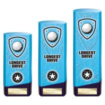 Prime Heavyweight Golf Trophy | Longest Drive | Blue | 220mm