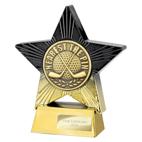 Superstar Golf Trophy | Nearest the Pin | 140mm