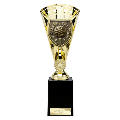 Cobra Star Golf Trophy | Nearest the Pin | Gold | 255mm