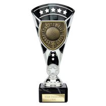 Cobra Star Golf Trophy | Longest Drive | Silver & Black | 210mm