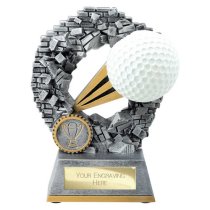 Blast Out Golf Ball Trophy | 155mm