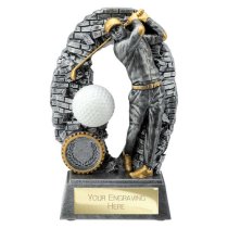 Blast Out Golf Ball Trophy | Male | 160mm