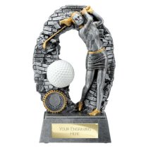 Blast Out Golf Ball Trophy | Female | 190mm
