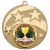 Super Stars Sports Day Medal | 50mm | Gold | Supplied unengraved - M9457.V101A.01