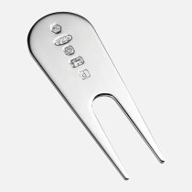 Golf Pitch Repairer Sterling Silver | Carrs of Sheffield Hallmark | Gift Box