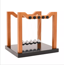 Newtons Cradle with Personalised Metal Plaque