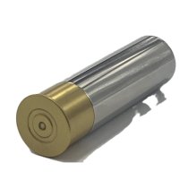 Hip Flask | Metal Shotgun Style Cartridge | 3oz | with Funnel | Gift Boxed